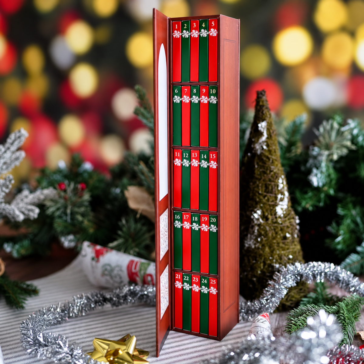 Julekalender med miniaturebøger
