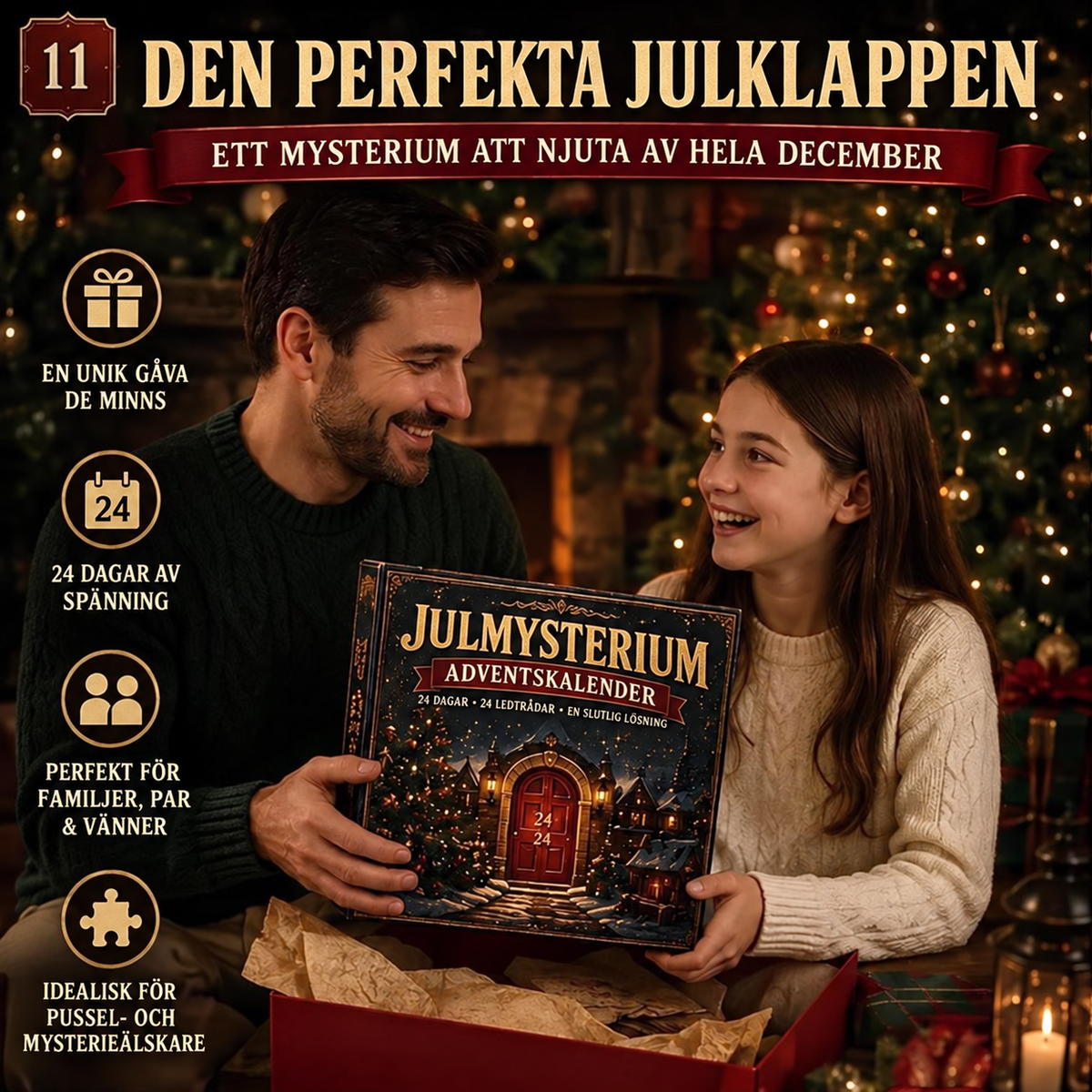 Detektivkalenderen – 24 Dages Mysterium